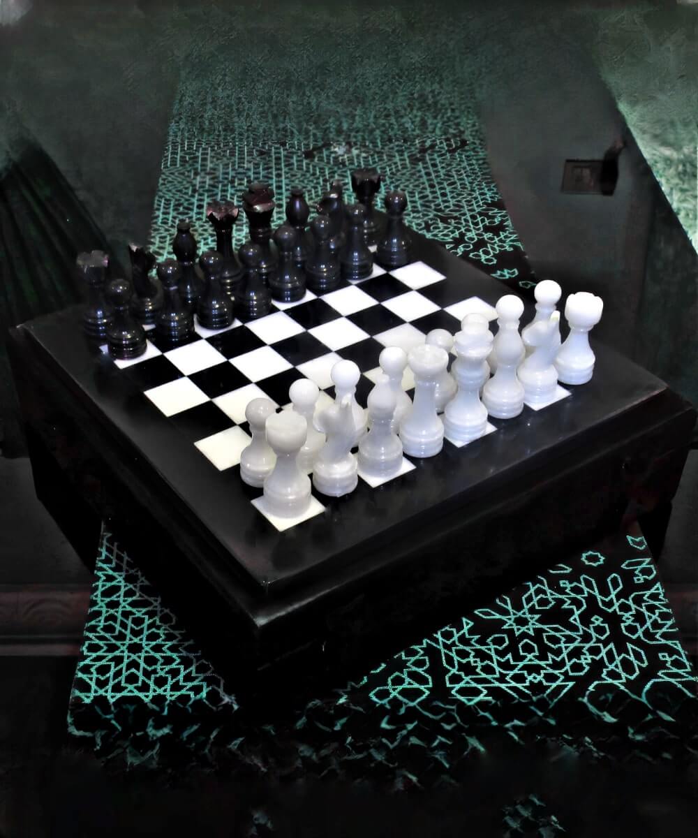 Pure Marble Luxe Chess Game – Luxera Elegent Solutions